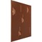 Ekena Millwork 19 5/8in. W x 19 5/8in. H Avila EnduraWall Decorative 3D Wall Panel Covers 2.67 Sq. Ft. WP20X20AVBCO - alternate 4